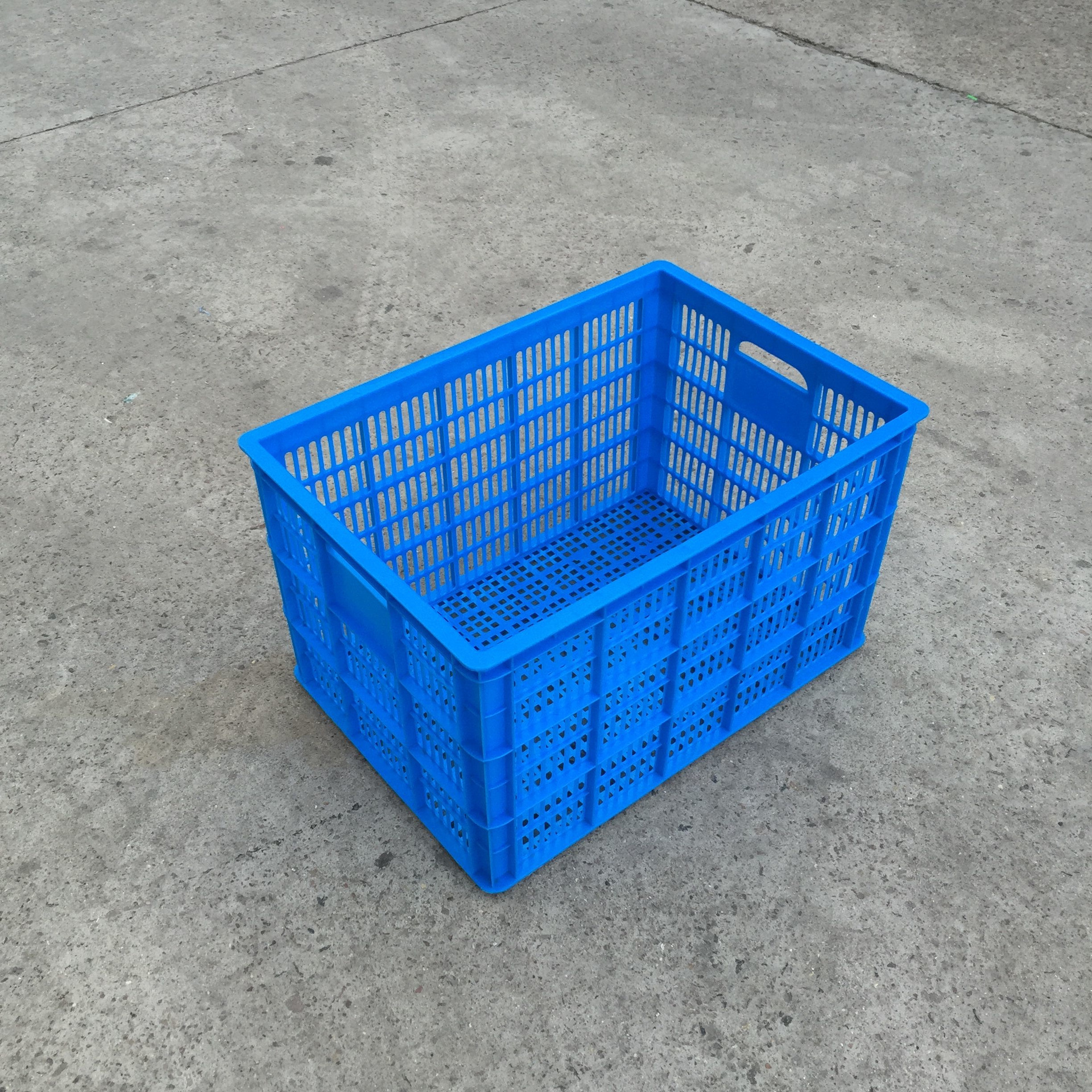 加厚680塑料周转筐坚孔带眼水果框冷冻室储藏专用中转筐