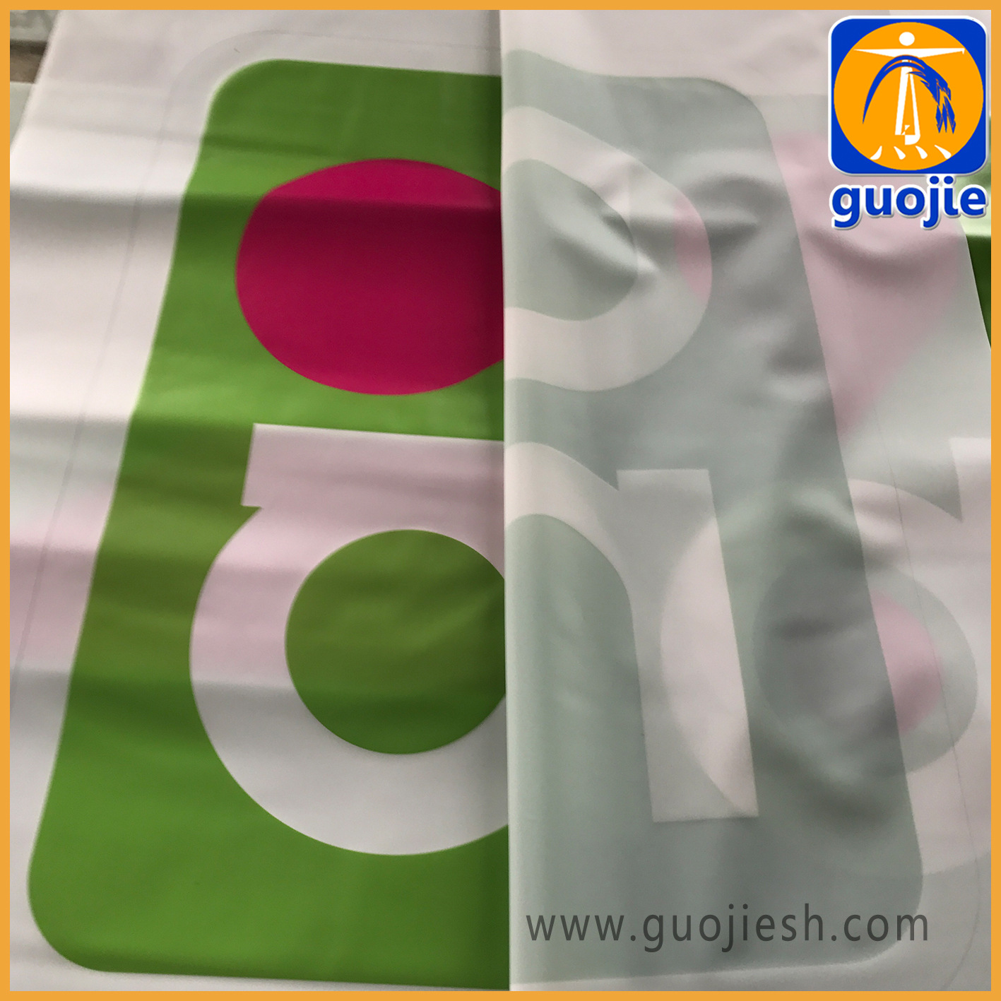 细网刀刮布 外光刀刮布uv喷绘 高清刀刮布制作