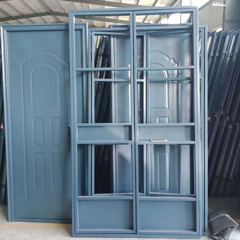 厂家生产批发地下室门单层铁皮门储藏室门工程防盗门管道井门