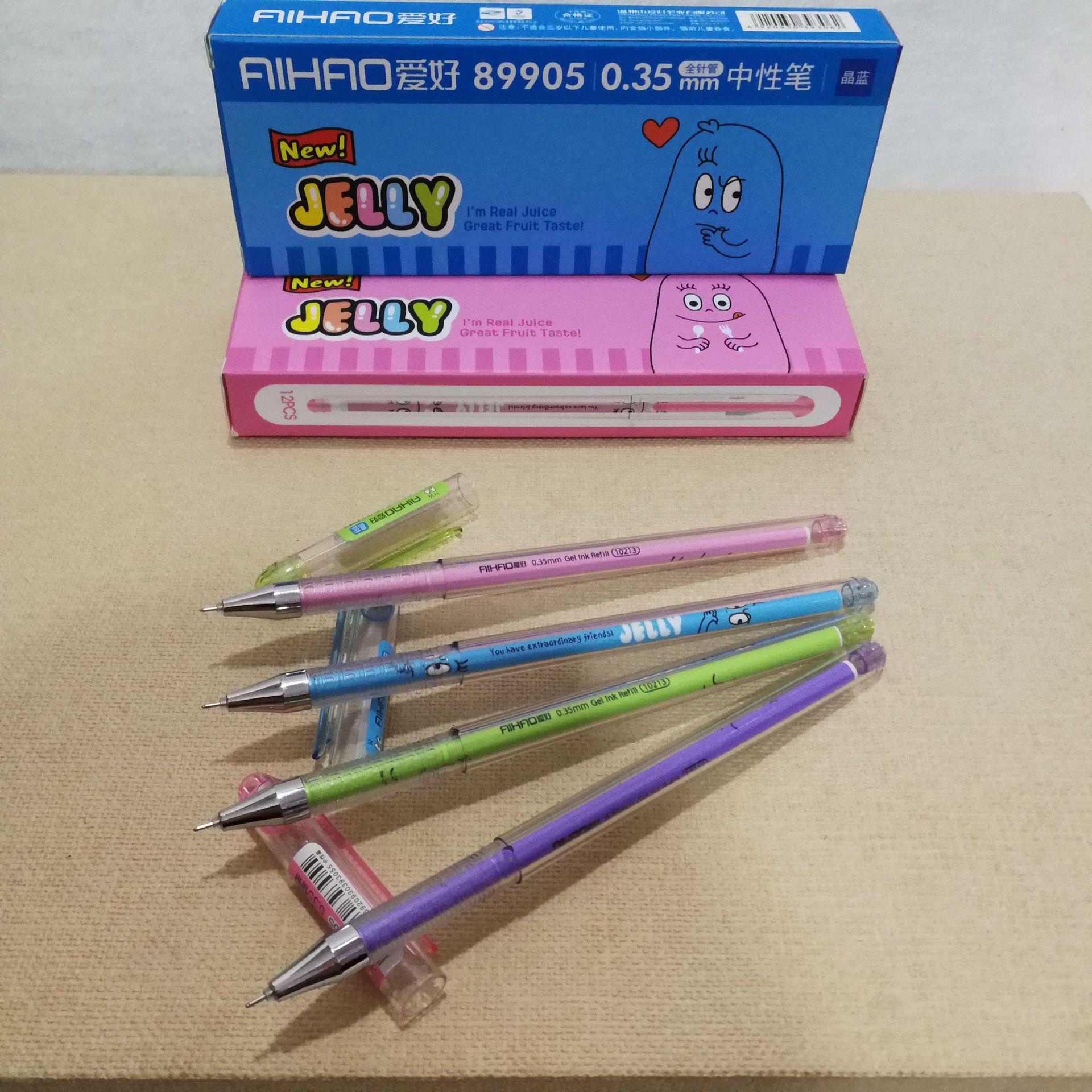35mm全针管中性笔碳素笔学生文具