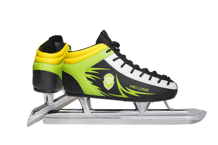 黑龙速滑冰刀鞋云腾xs1016-02-2碳钢刀刃 儿童成人溜冰鞋加厚保暖