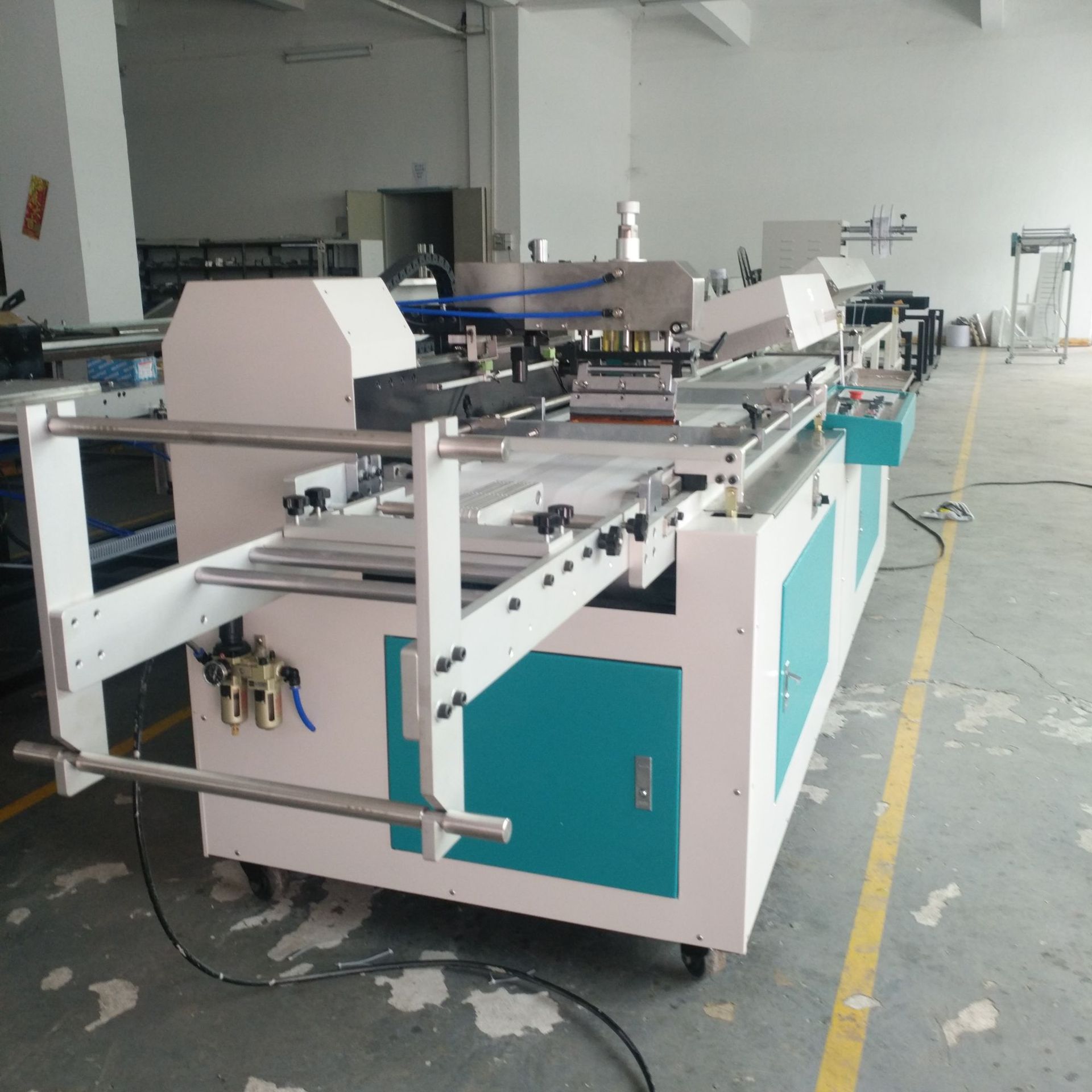 全自动对位商标织带丝印机 自动胶片丝印机 织带拉链 丝印机厂家