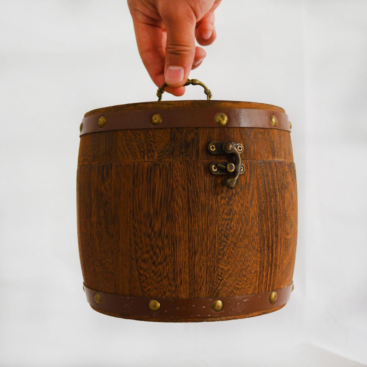 定制茶叶木桶复古木制茶叶包装桶重烧木质木桶可定制茶叶包装盒