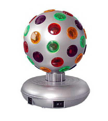 四寸disco球魔球旋转舞台灯小型舞会生日派对装饰节日礼品灯饰