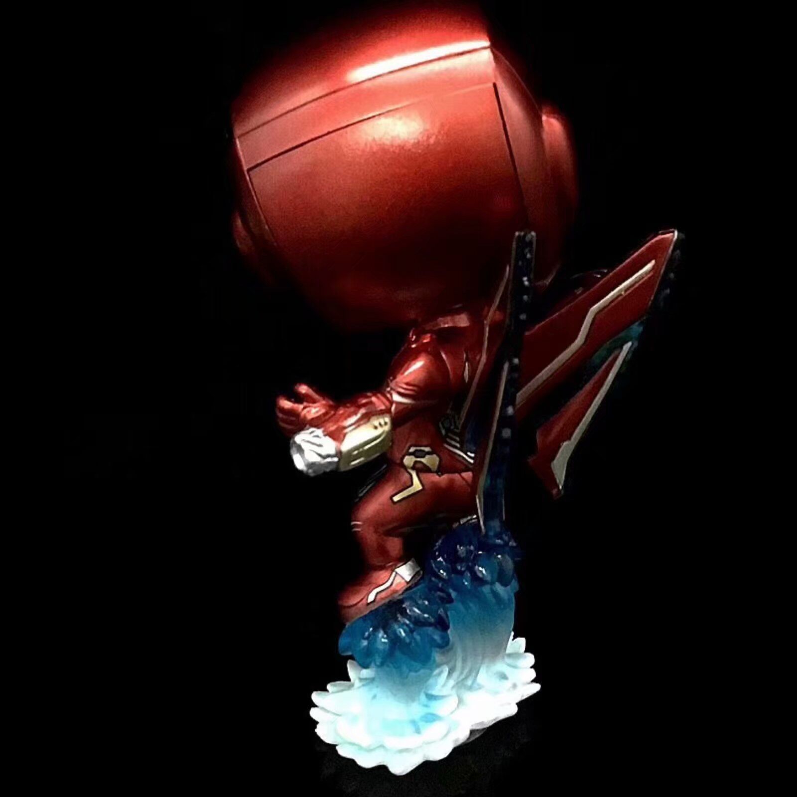 复仇者联盟3 喷射飞姿云 ht mk50 发光q版摇头 钢铁侠0