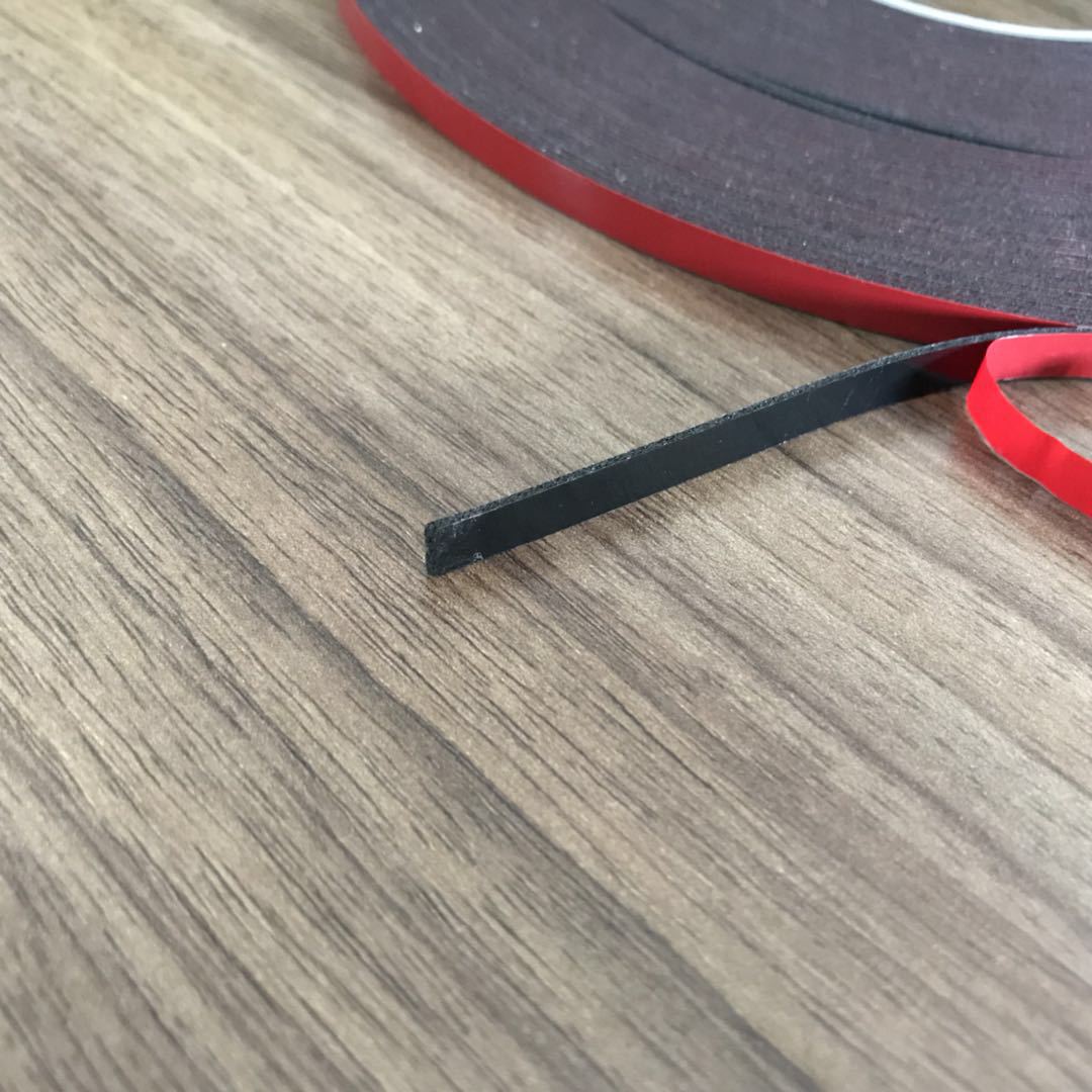 江苏杰立红膜0.8毫米厚10倍黑色pe泡棉胶带