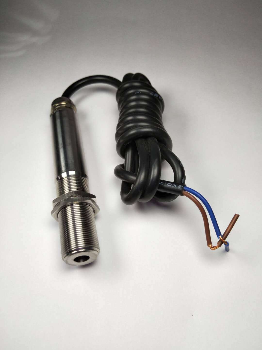 在线式红外测温仪 非接触式红外温度传感器 红外温度变送器工业级