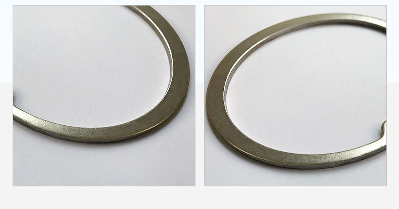 厂家直销 304不锈钢c型挡圈孔用 内卡簧 c型卡簧 轴承挡圈