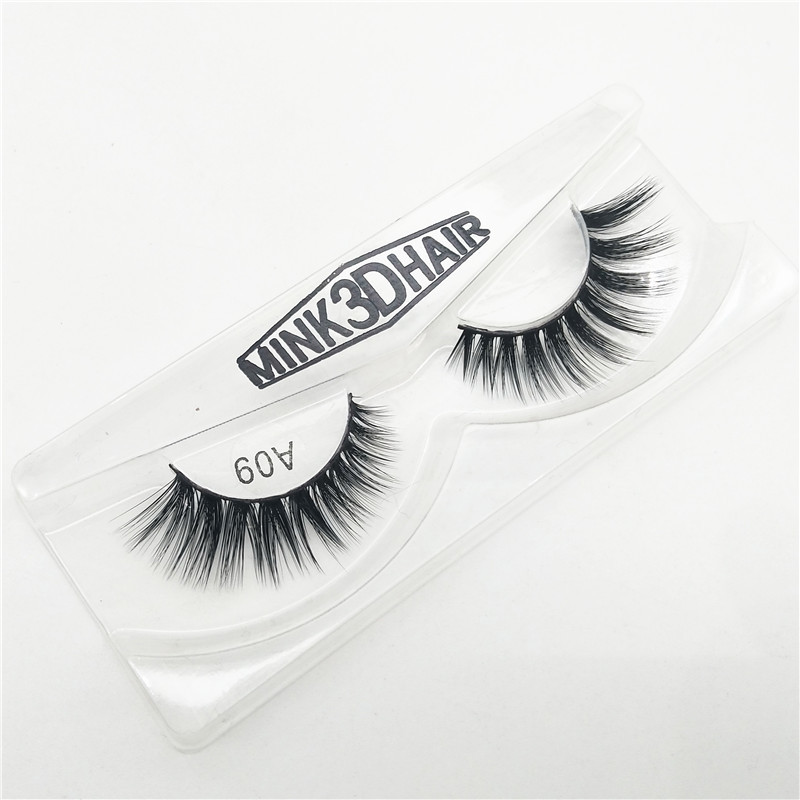 3D Chemical Fiber Pull Box One-Pair Package False Eyelashes Manufacturer One-Pair Package Handmade False Eyelashes Fashion False Eyelash