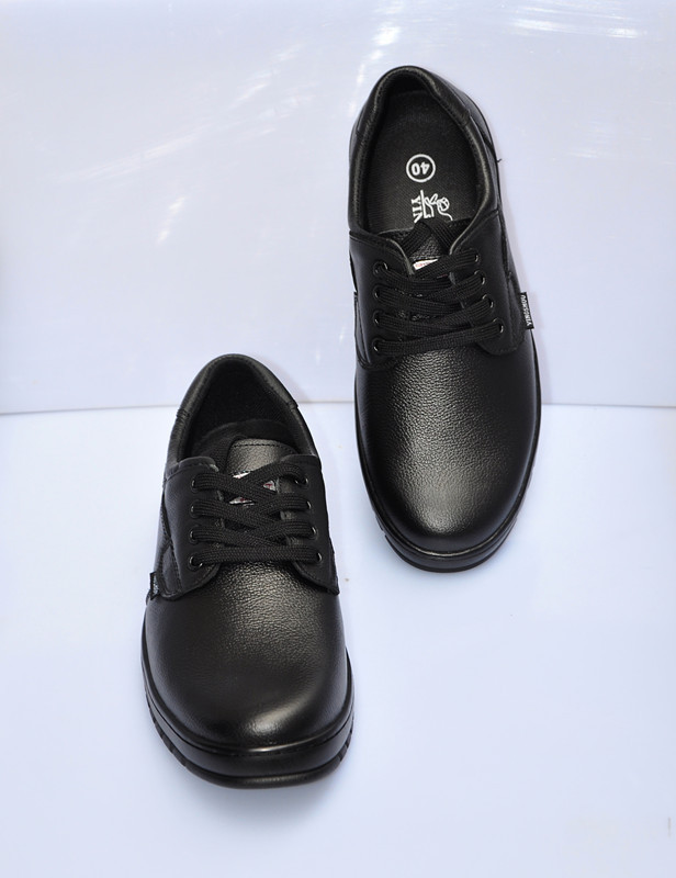 鹰兽电工鞋绝缘鞋6千伏电工鞋6kv工作鞋行政皮鞋头层牛皮鞋无钢头