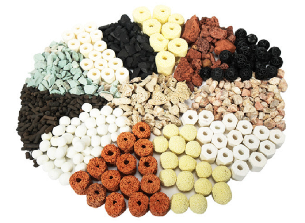 水族箱过滤材料十合一净水滤材净水硝化细菌屋火山石陶瓷环滤材