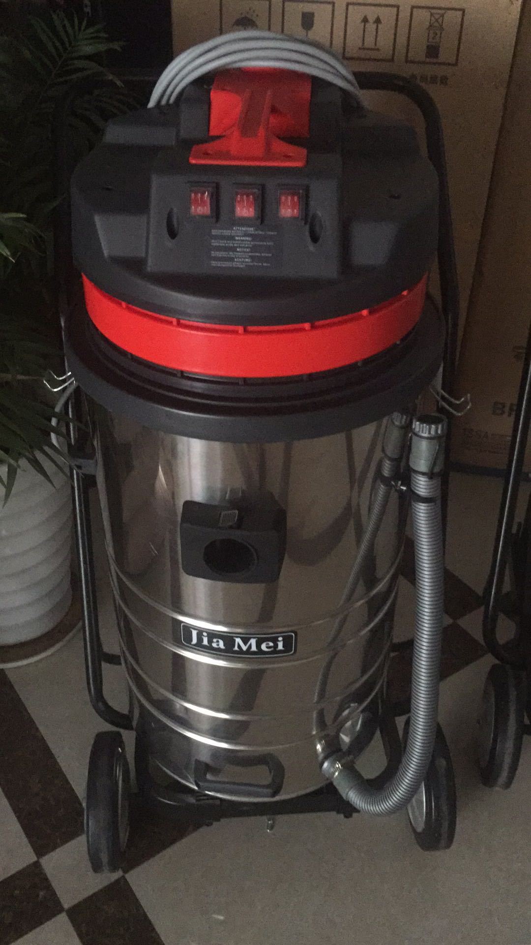 吸尘器地坪施工吸尘器干湿两用吸水机3马达强吸力地坪施工吸水