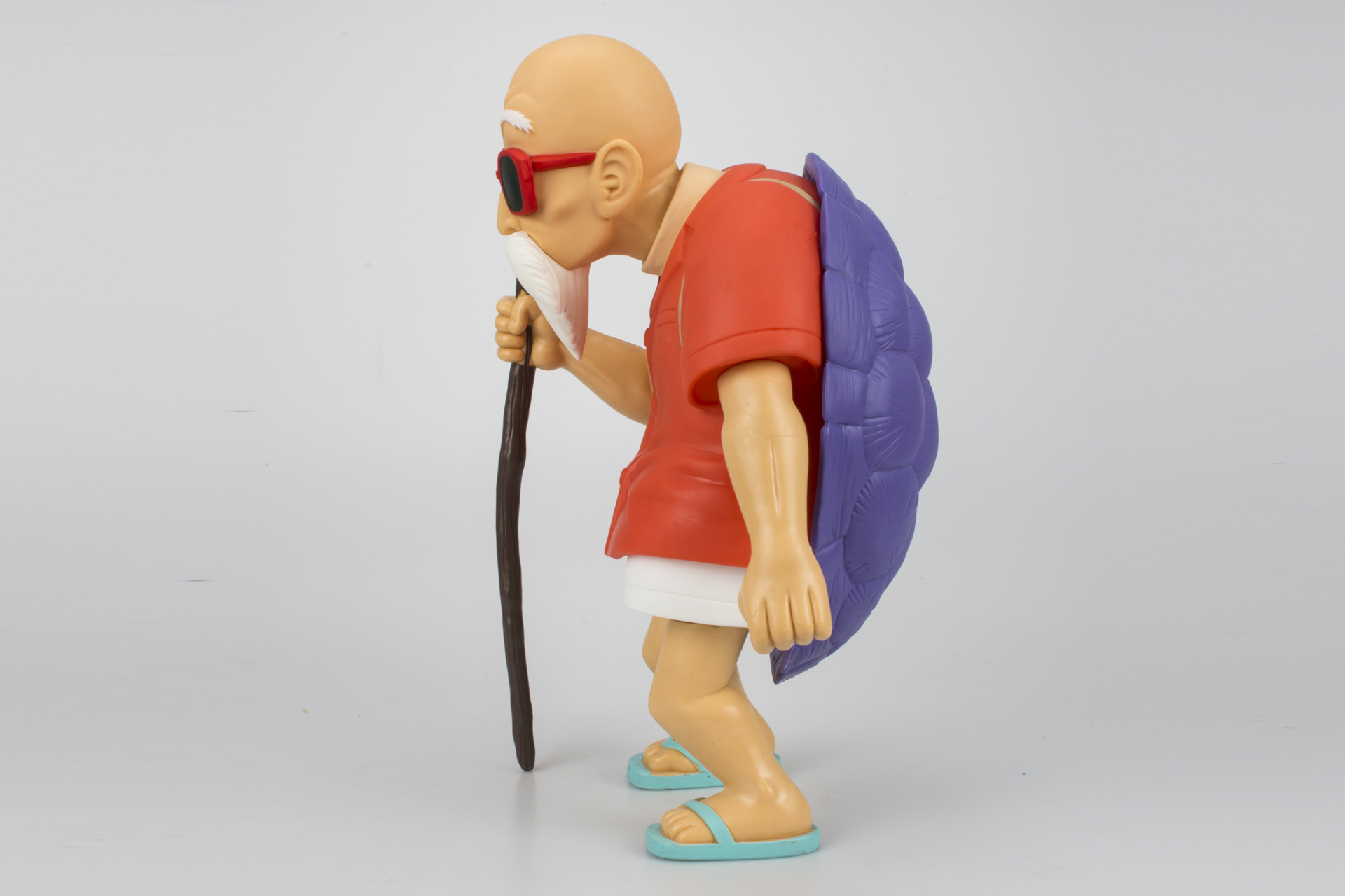 热卖卡通动漫手办七龙珠红衣龟仙人公仔搪胶玩具儿童礼物创意人偶