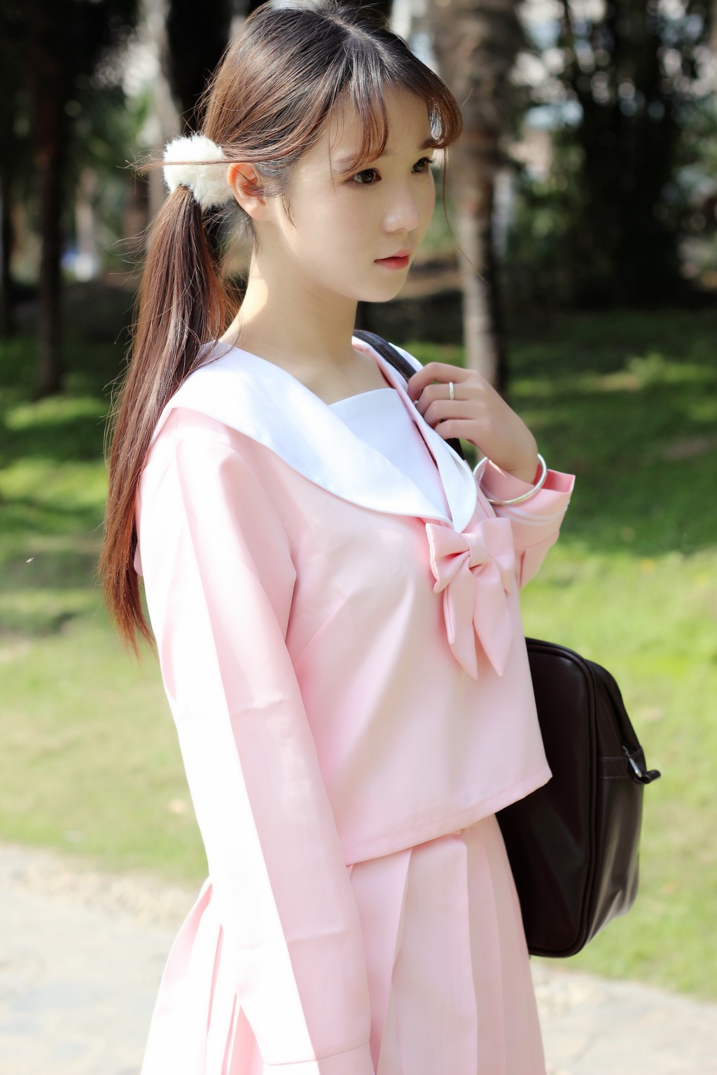 学院风女可爱小海豹刺绣长短袖jk制服cos水手服软妹服海军领套装