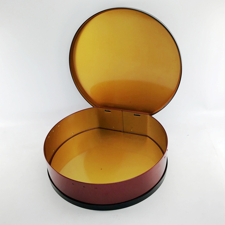 d形月饼盒批发酒店月饼盒 公版月饼铁罐 糖果罐