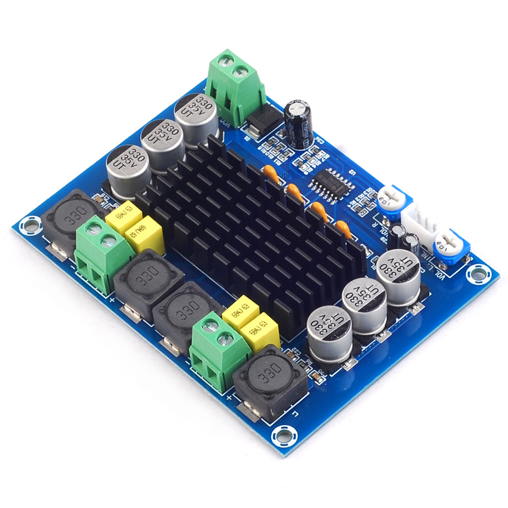 xh-m543 大功率数字功放板 tpa3116d2 音频放大模块 双声道2*120w