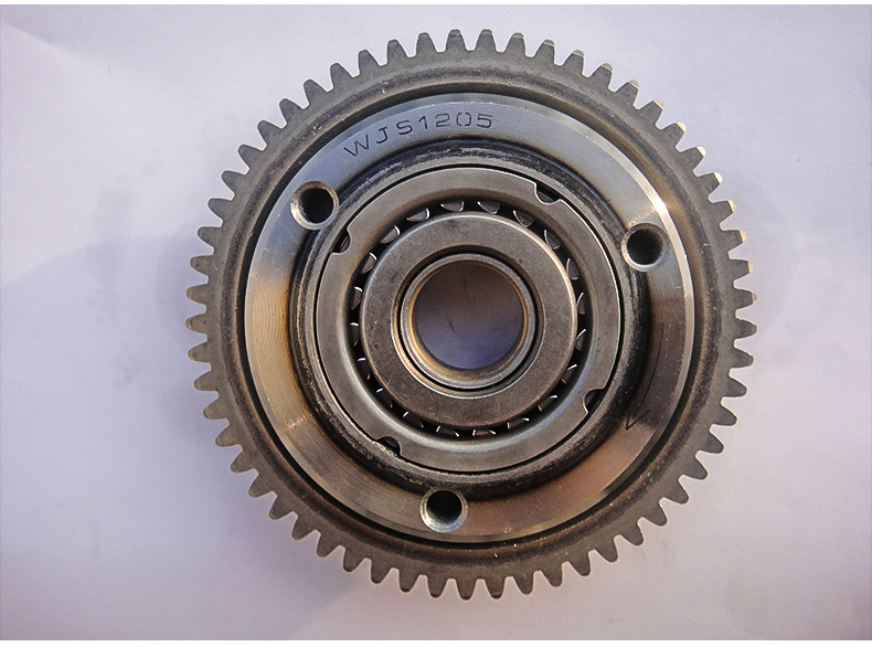 cg200离合器齿轮 单向超越齿轮离合器 57齿超越离合器齿轮定做