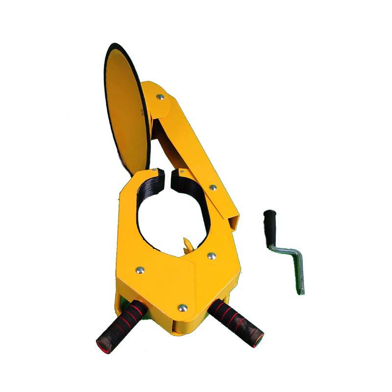 吸盘式车轮锁 大货车轮胎锁小桥车停车锁 汽车防盗锁交通设施车锁