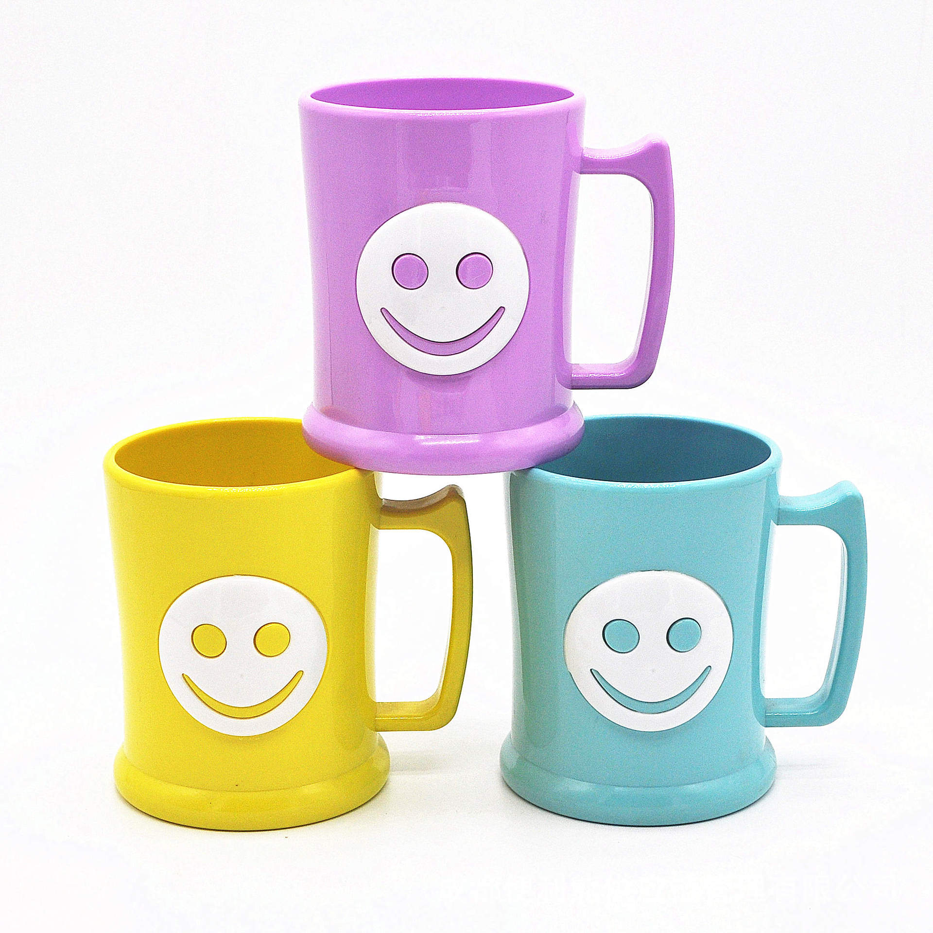 可爱外星人卡通造型口杯加厚情侣牙刷杯塑料家用洗漱杯子学生牙缸