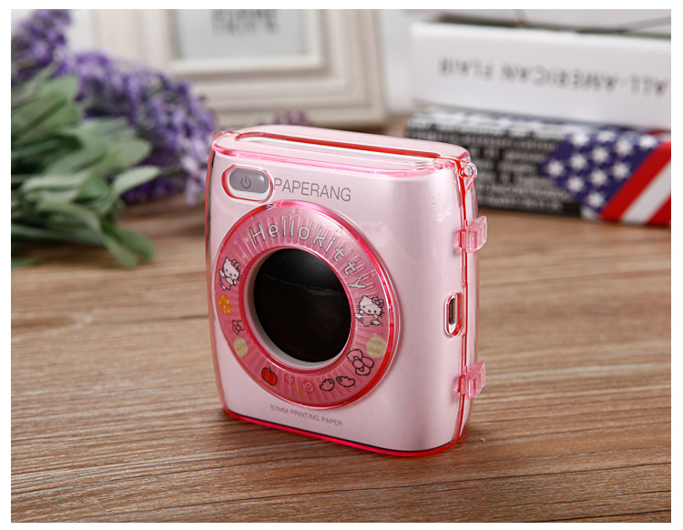 paperang喵喵机p2水晶保护壳透明壳热敏打印机多彩保护套