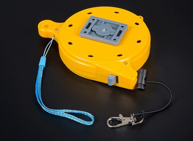 钓鱼盒式失手绳自动收缩放护竿绳伸缩绳溜鱼器渔具垂钓用品批发