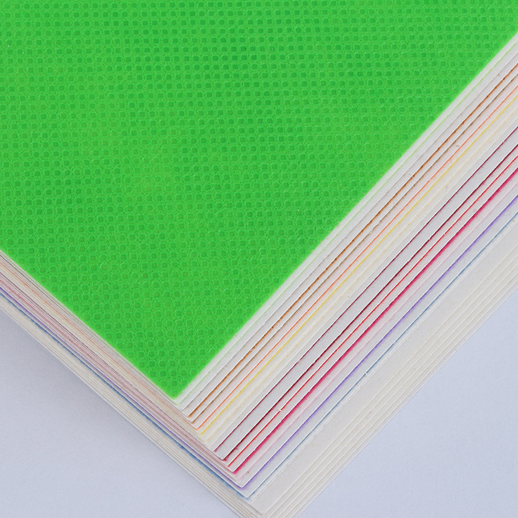 亮绿色80克购物袋无纺布收纳箱包衬布无纺布批发