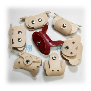 皮革打孔diy工具耳机数据线收纳集器皮革工具小动物切割模具刀具