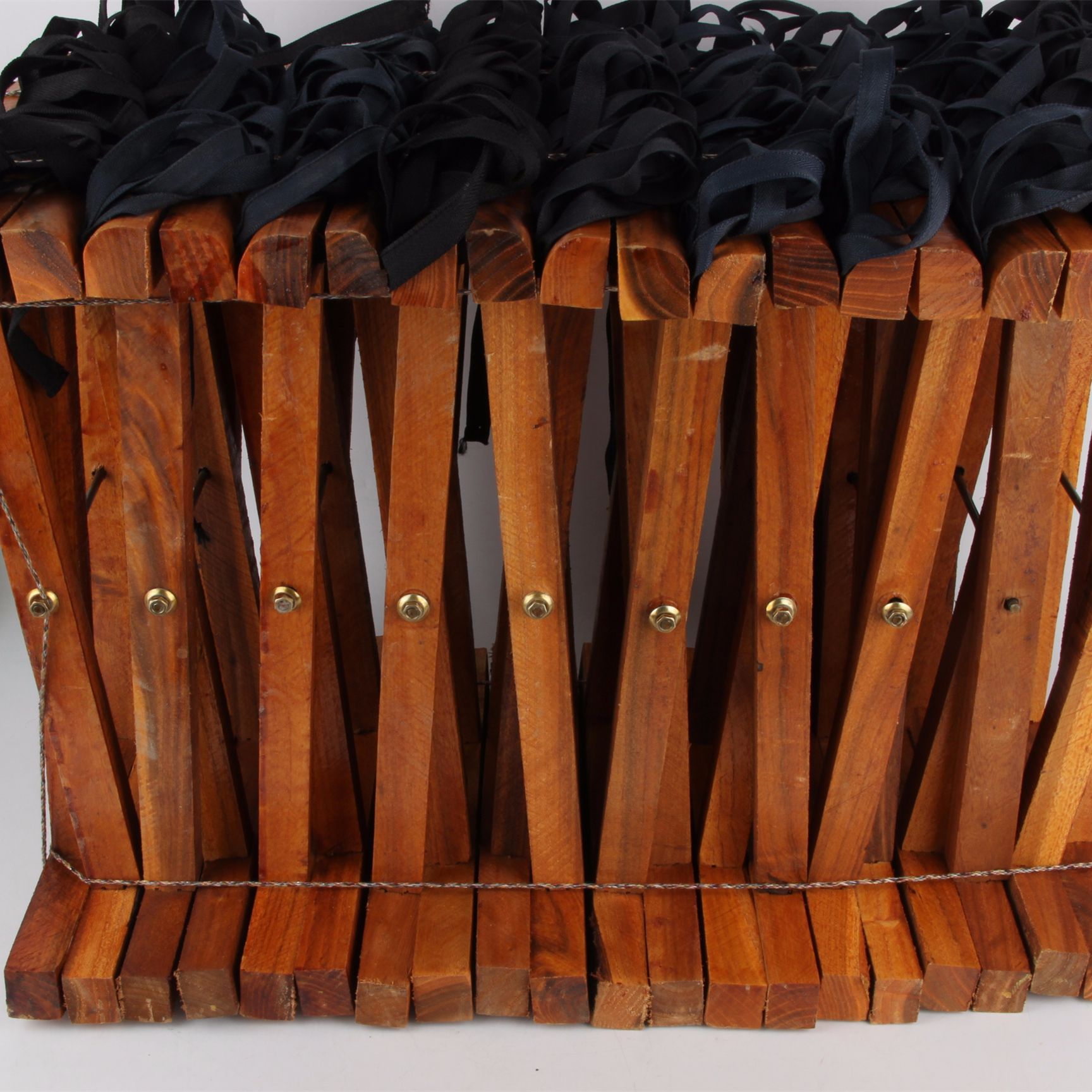 40便携木头马扎 实木凳子 折叠马扎凳子日用百货 地摊货源厂家