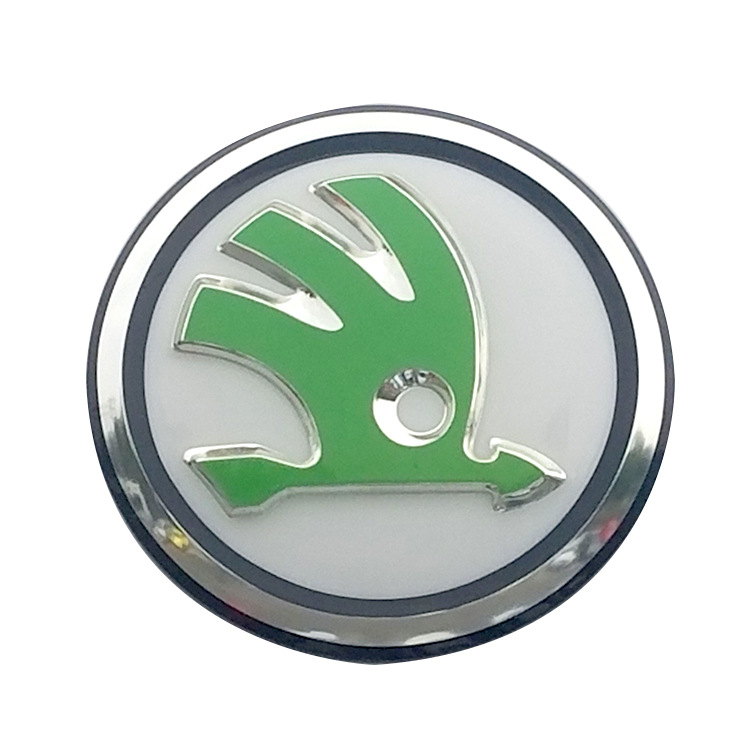 【厂家定制】斯柯达吸塑发光车标 汽车名车汇门头标识 质保五年