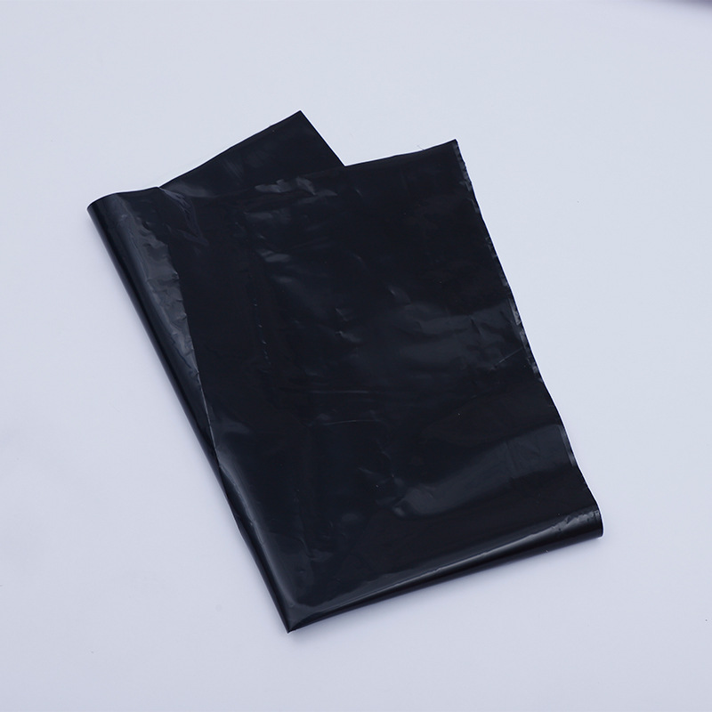 厂家批发全新料pe黑色地膜 农用除草黑地膜 蔬菜温室大棚膜批发