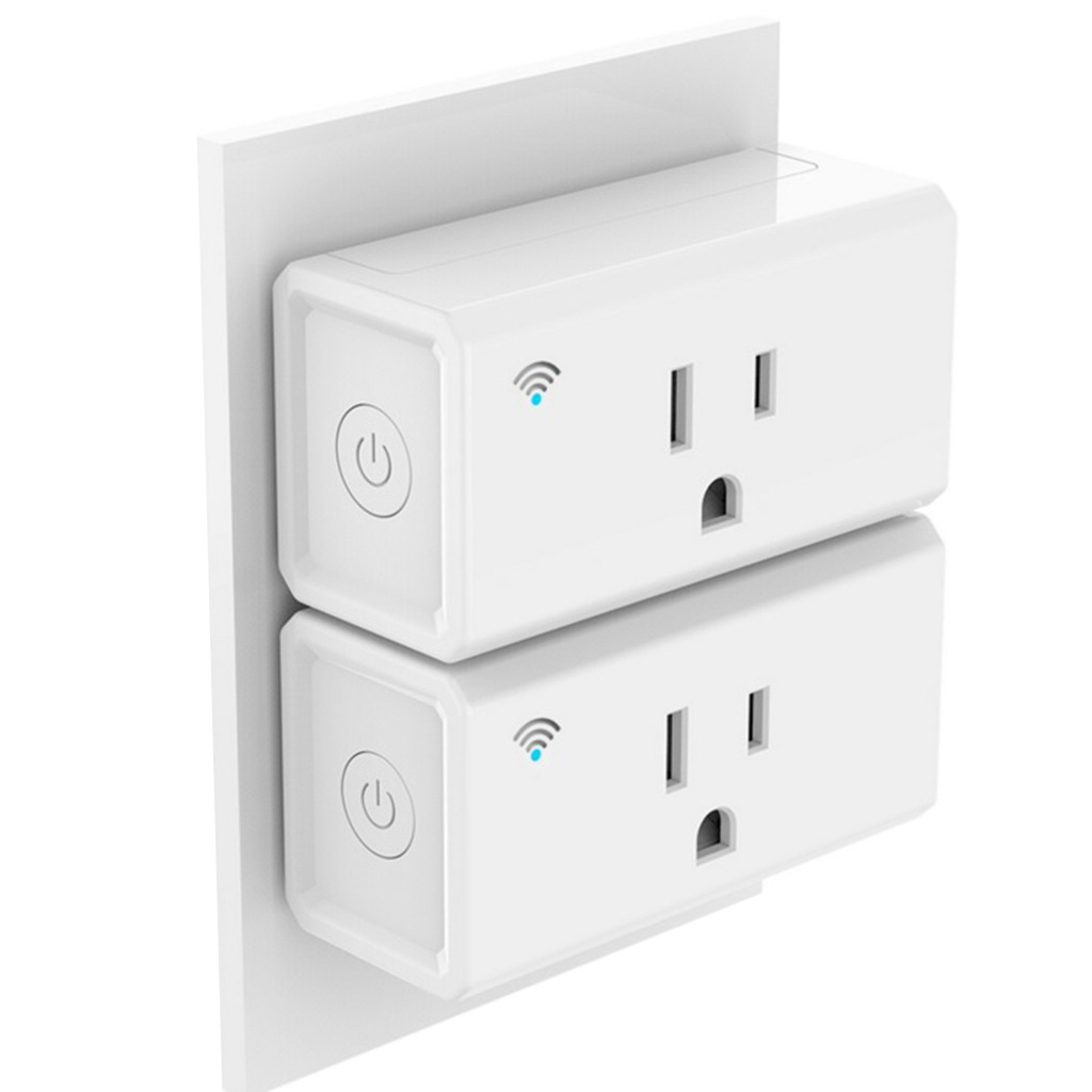 跨境专供 亚马逊alexa echo googlehome ifttt wifi 智能插座插头