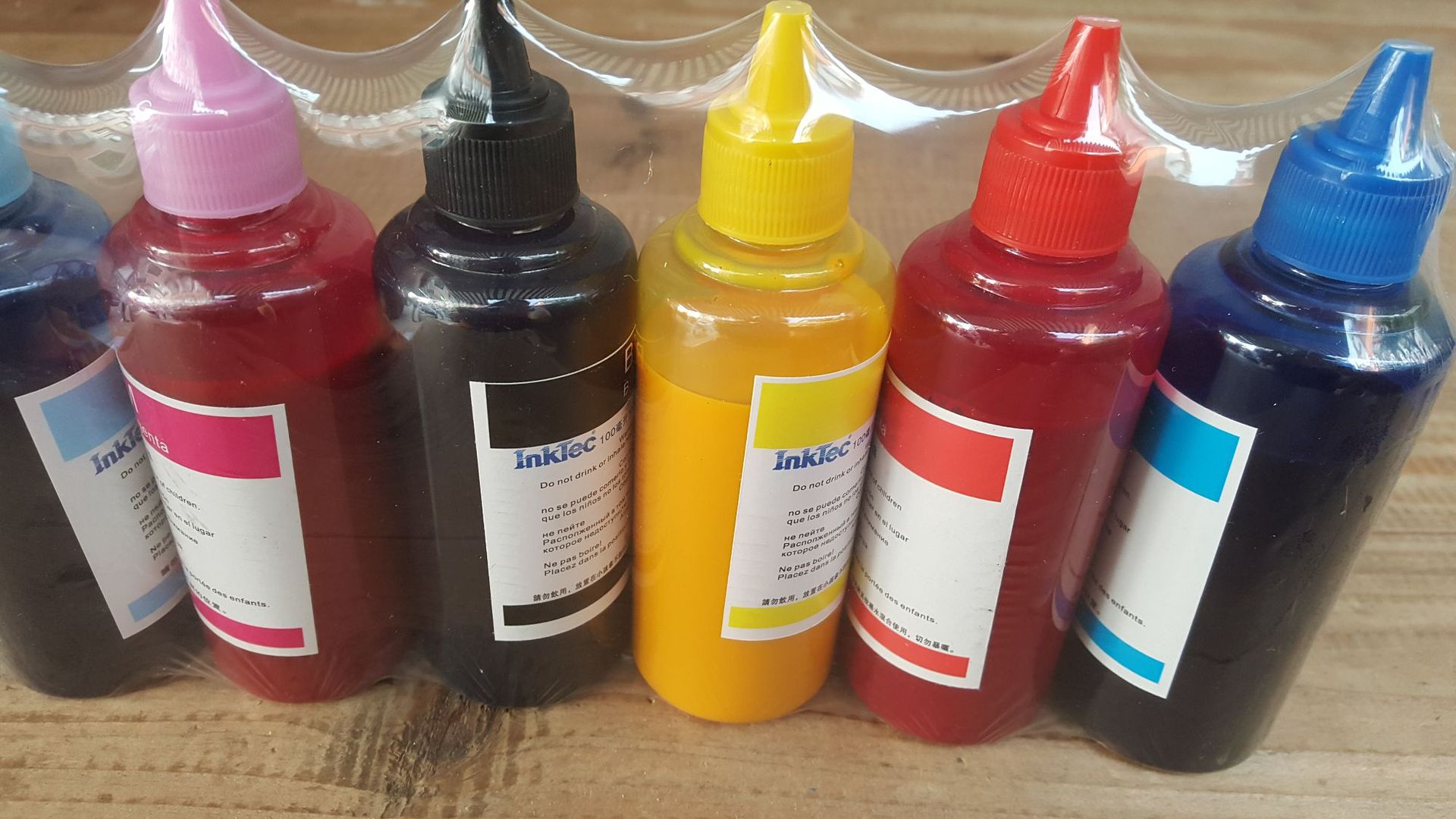 韩国inktec印可得热转印墨水热升华墨水印杯子厂家批发黑色黑