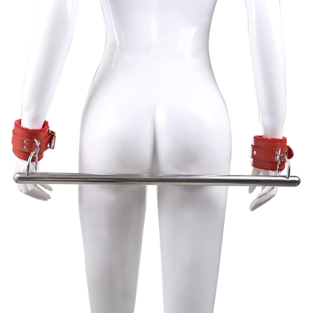 工厂店情趣用品皮革手铐脚铐捆绑束缚玩具钢管手铐脚铐毛绒软手铐