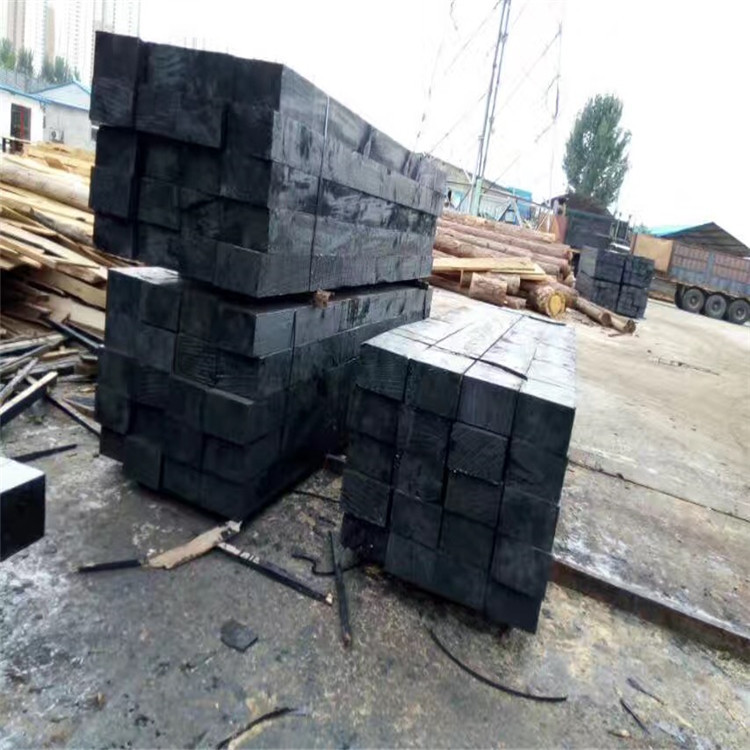远大装备厂家生产批发国标防腐枕木 浸油枕木尺寸 注油枕木