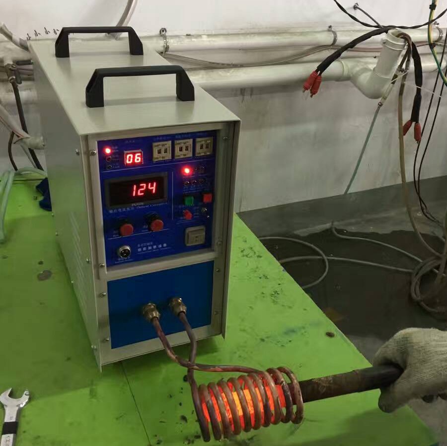 固态超高频焊接设备小型高周波电感应加热机铜管车刀高频焊机