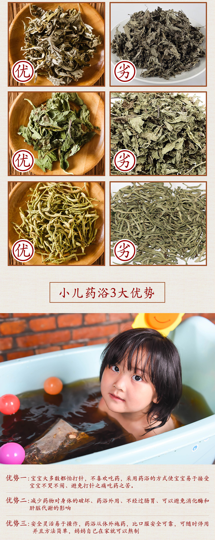 小儿药浴包 儿童泡澡包药浴包婴儿宝宝沐浴艾叶紫苏洗澡包家用