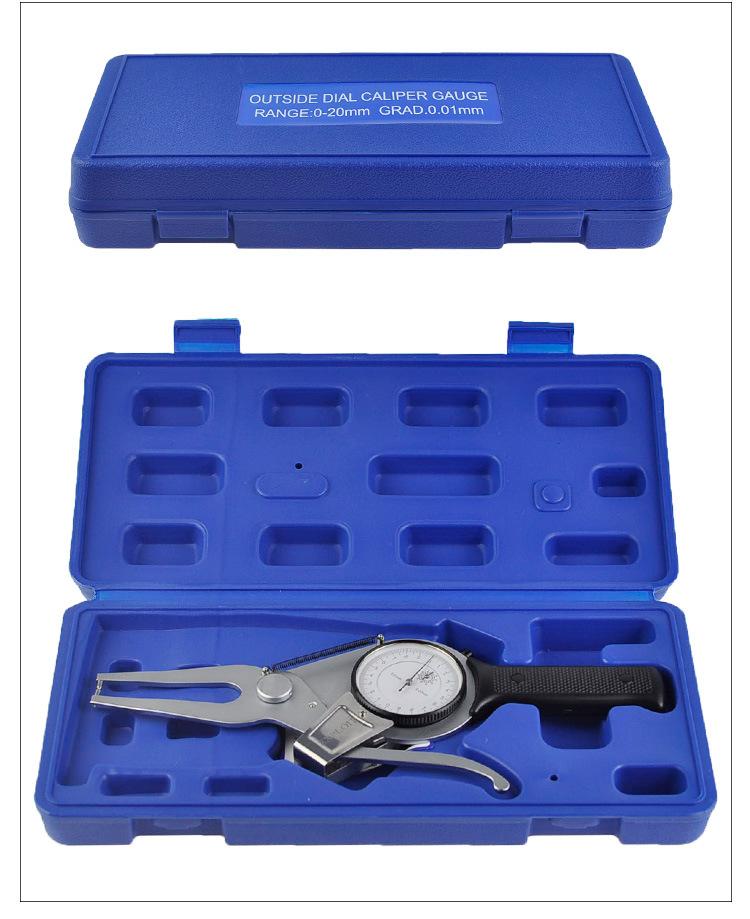 exploit 带表内卡规外卡规 测径卡钳表 内径外径卡表0-20 032210