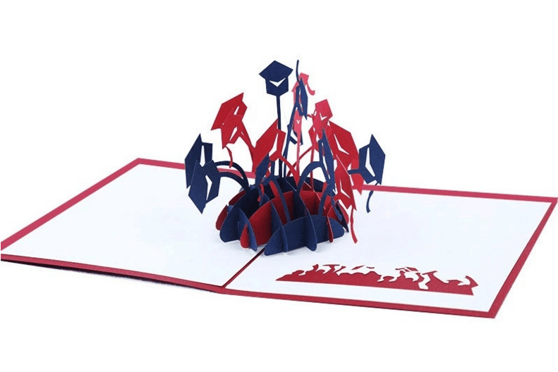 创意立体贺卡3d贺卡片毕业商务贺卡定制儿童节祝福小卡片