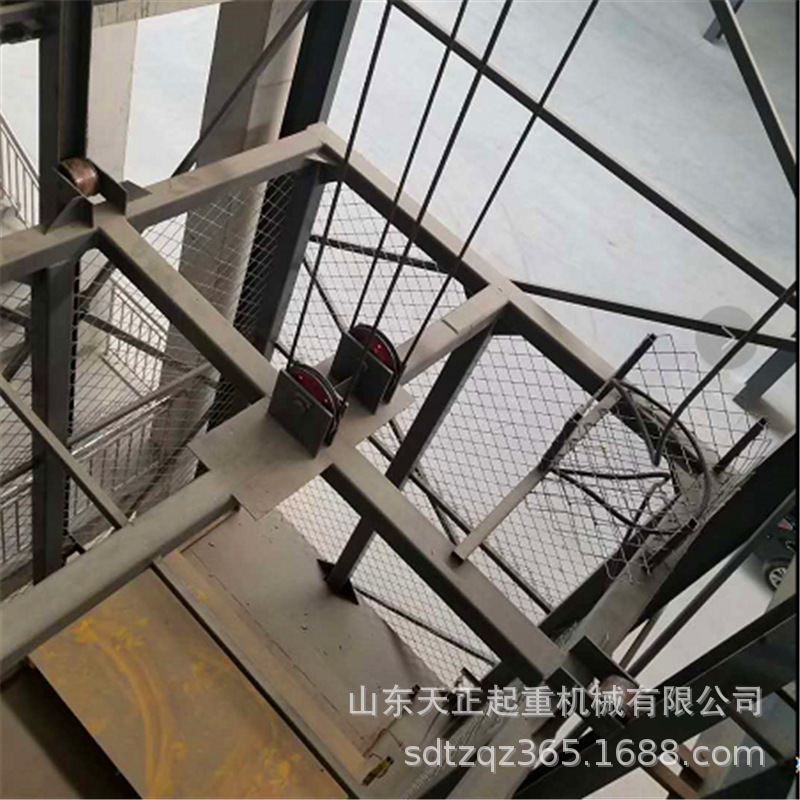 厂家定做 电动葫芦货梯 电动卷扬机货梯 电动葫芦提货机