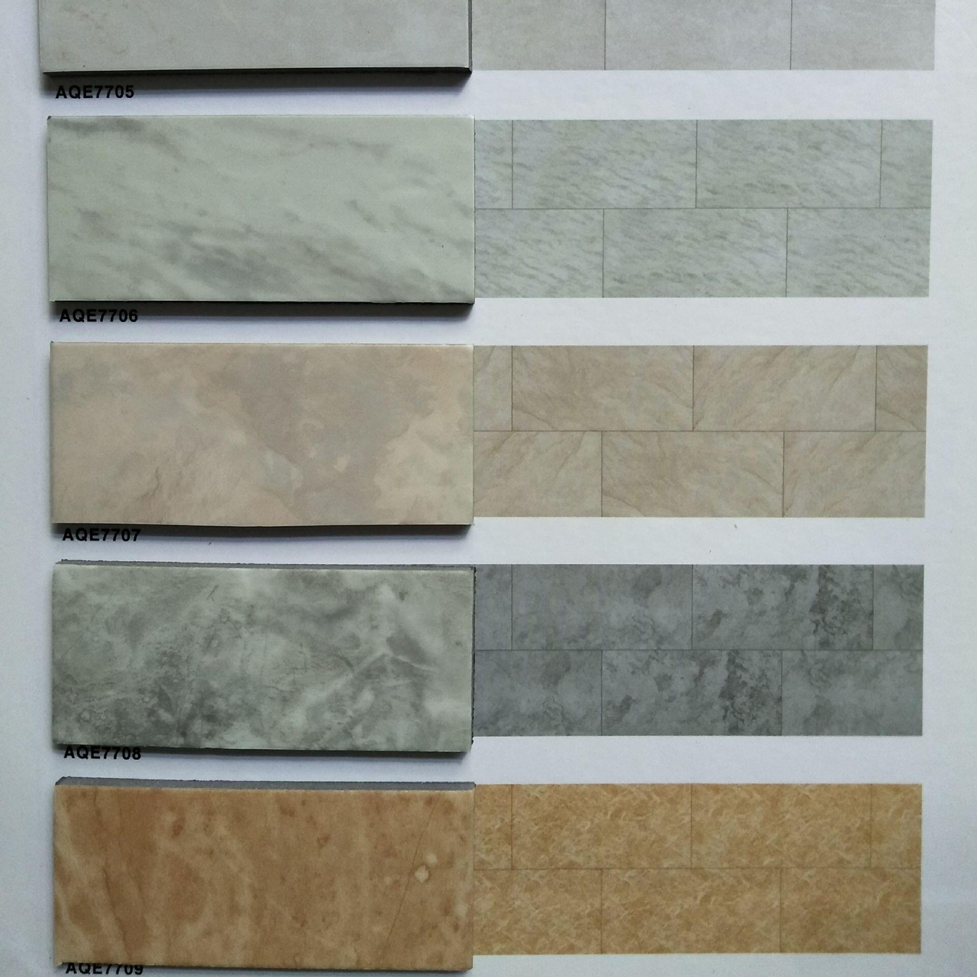 pvc地板 艾琪尔锁扣石塑地砖 石纹木纹锁扣地板耐磨防滑 厂家直销