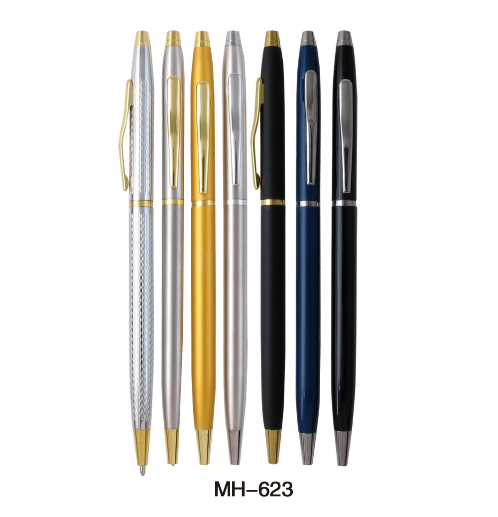 Ballpoint Pen Oil Pen Wholesale Hotel Pen Gift Pen Metal Pen Multi-Color in Stock Pen