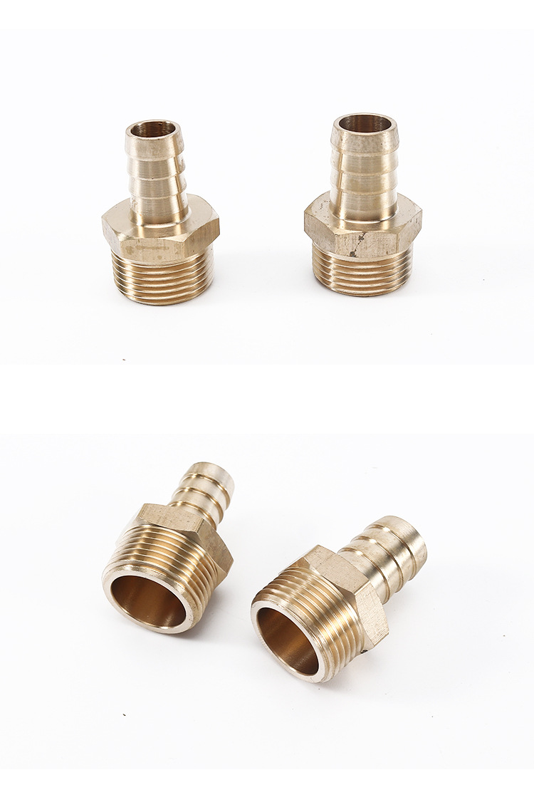 厂家直销宝塔接头 黄铜接头软管连接头 宝塔外丝直接三通接头