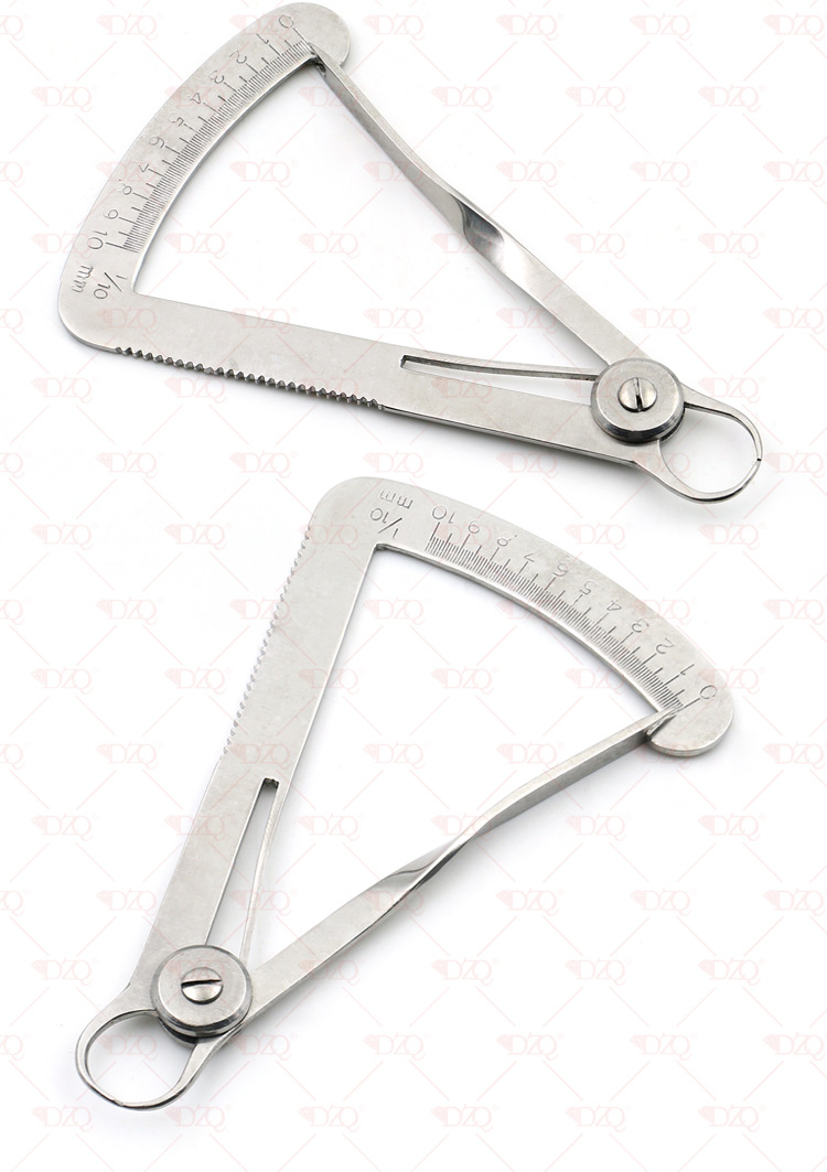 精密优质内卡尺0-10mm测厚尺厚度测量圈内卡尺内壁尺内圈卡口测量