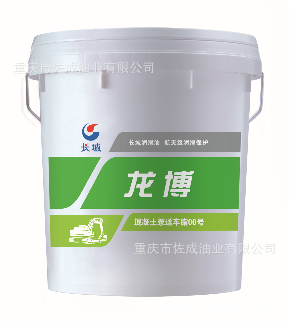 长城润滑油 龙博混凝土泵送车专用润滑脂00# 0号 工程机械润滑脂