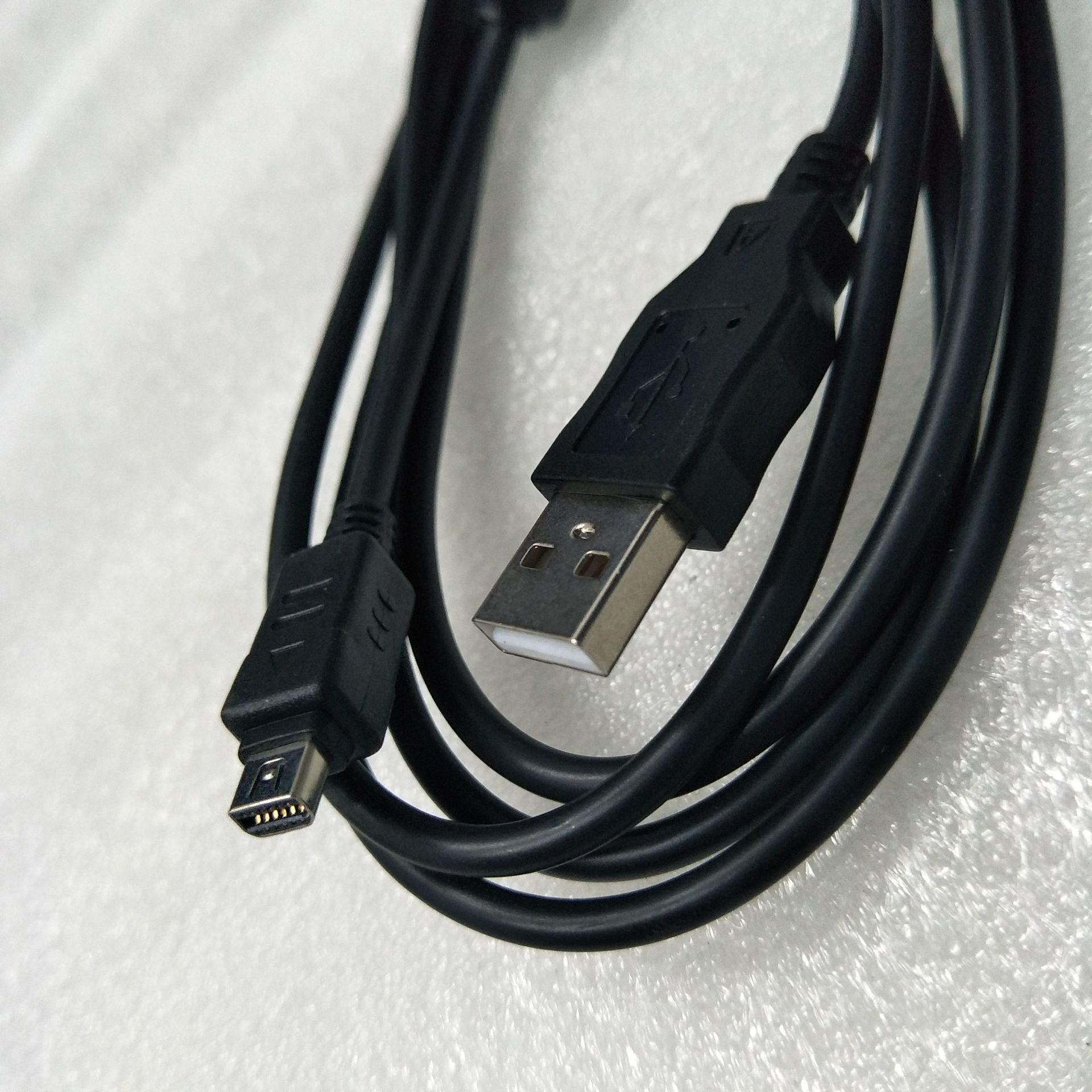 适用于奥林巴斯数码相机数据线 cb-usb5/usb6 12p usb 12针数据线