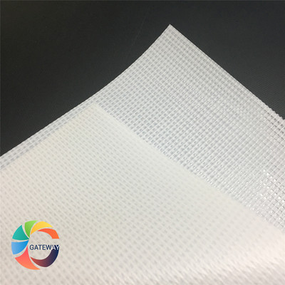 黑/白网格布 展会商场大型巨幅广告画 抗撕裂玻璃纤维布 墙体保温