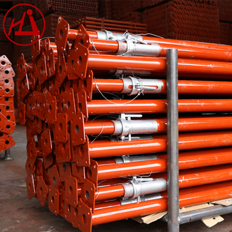 建宇钢支撑脚手架 建筑楼房钢支顶 多功能可调节单支顶 厂家批发