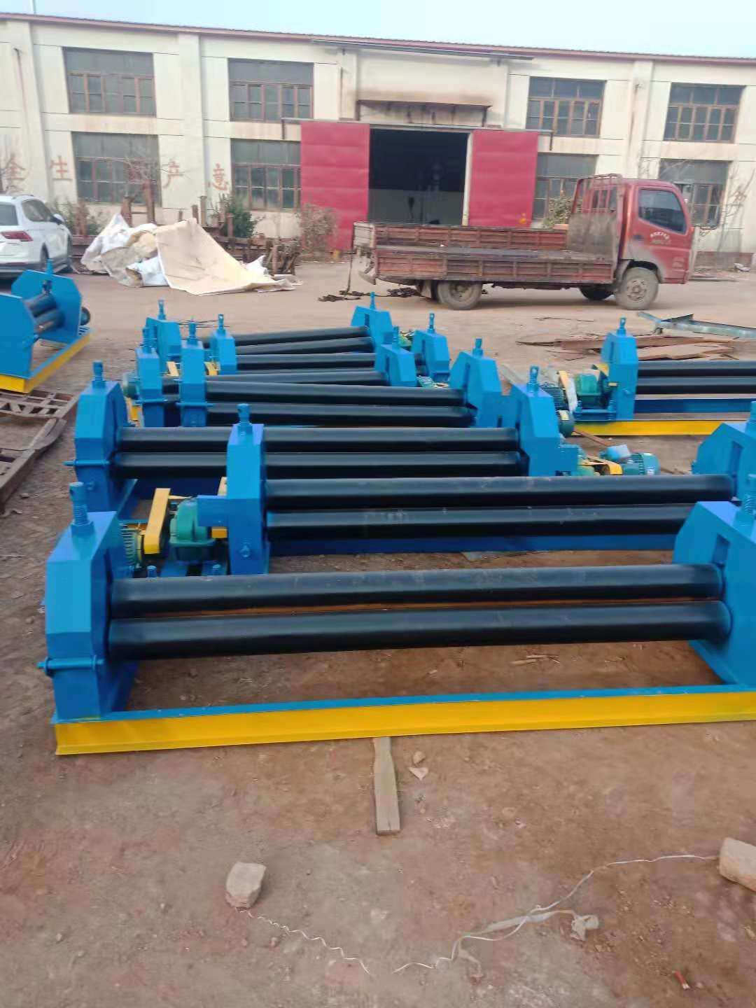 厂家直销电动三辊卷板机小型卷圆机三轴铁板滚圆机铁皮卷筒机