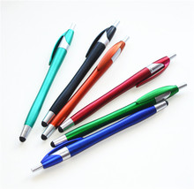 手写触摸屏笔多色选择ABS彩漆杆按动圆珠笔 电容触屏笔广告礼品笔