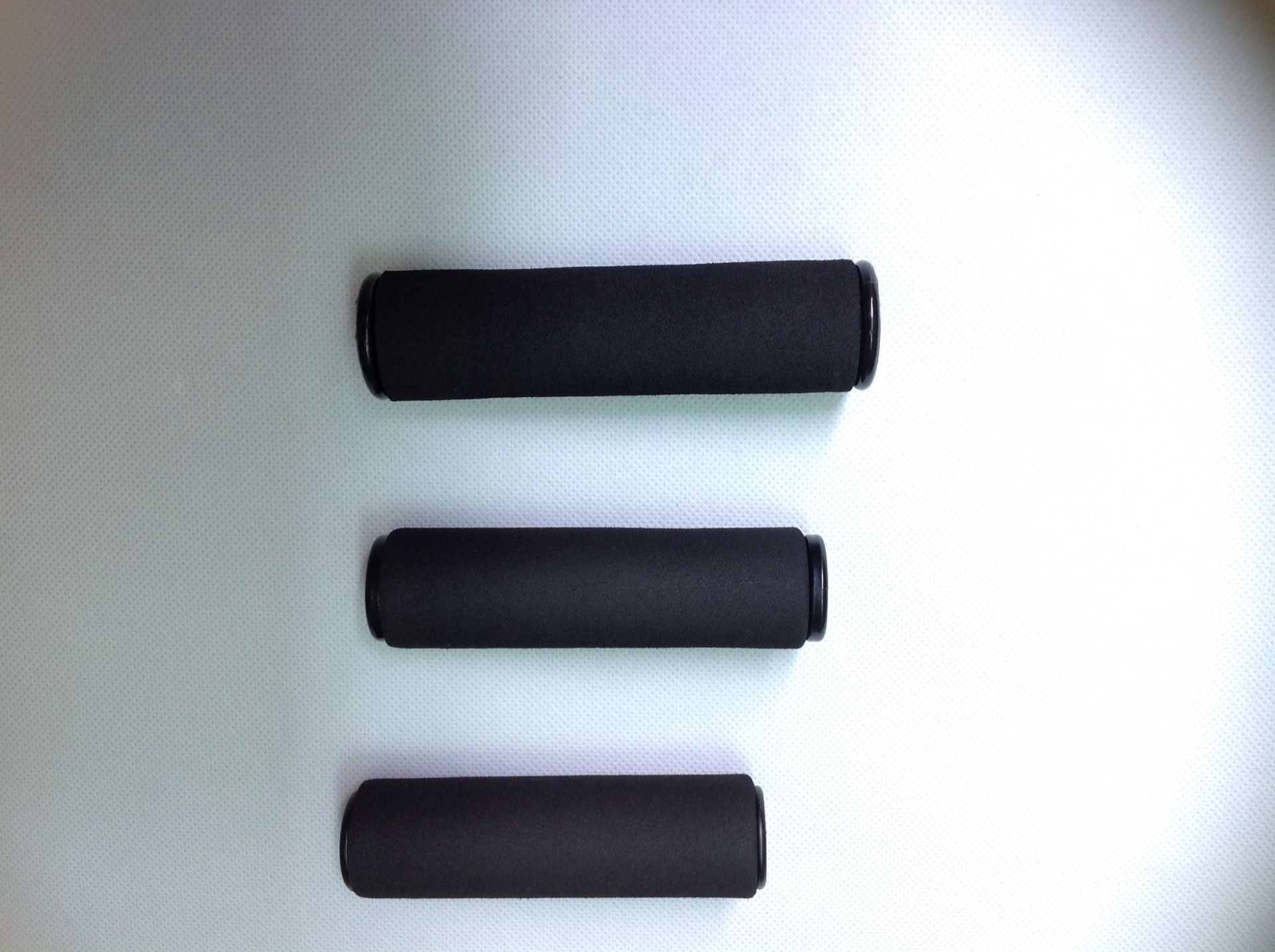 健身把手拉力绳弹力带手把包胶tpr橡胶手把悬挂式训练带手柄吊床